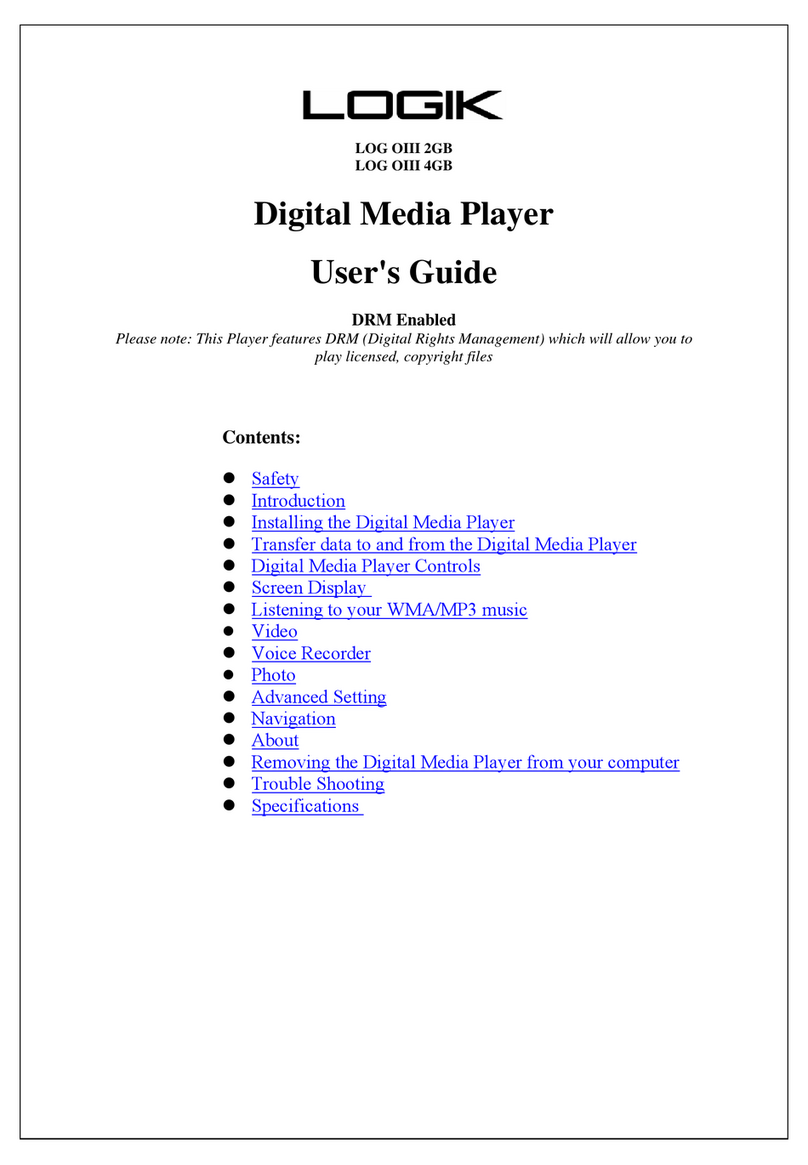 Logik LOG OIII 4GB user guide