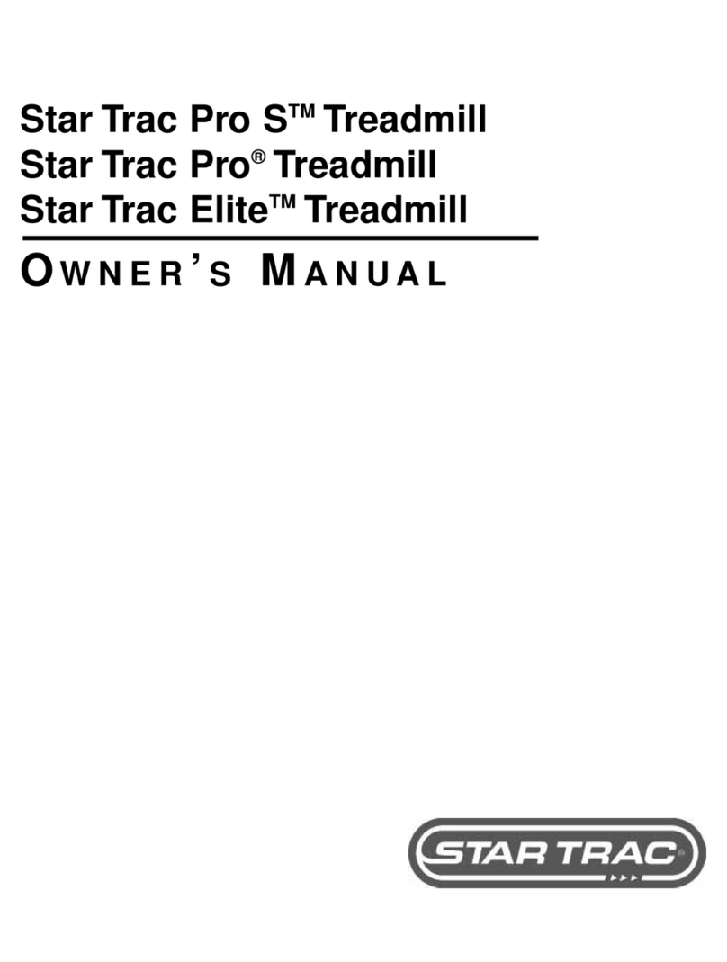 Star Trac Pro S User manual