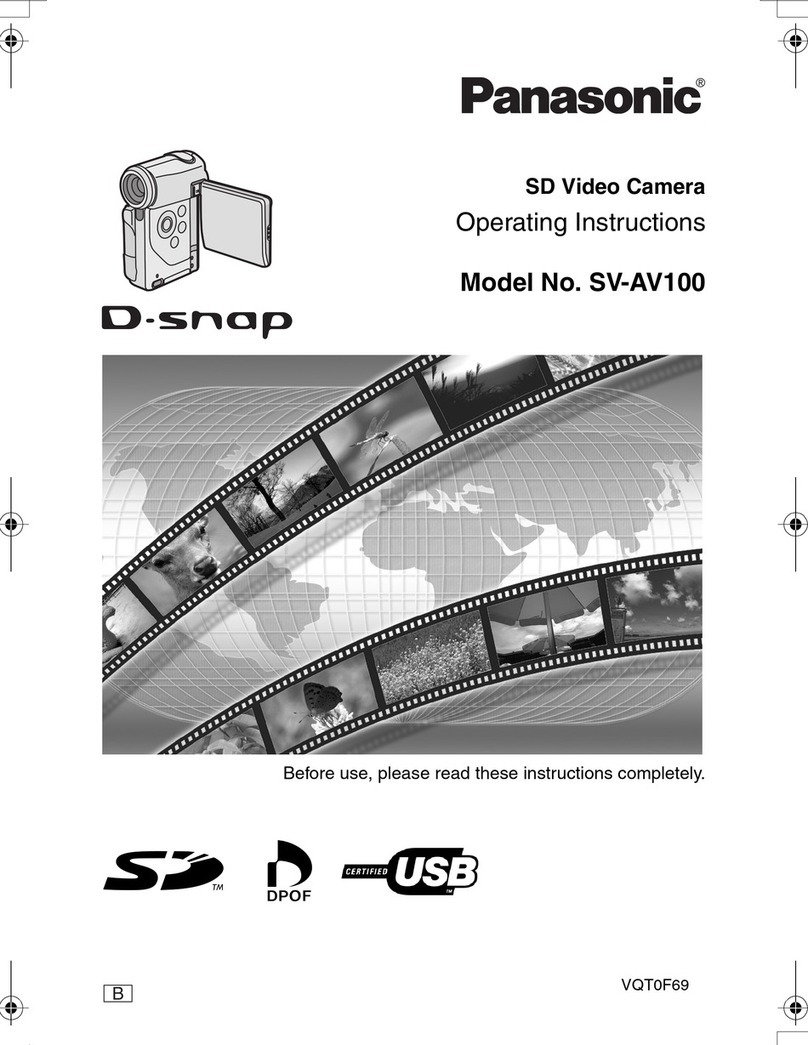 Panasonic D-snap SV-AV100 User manual