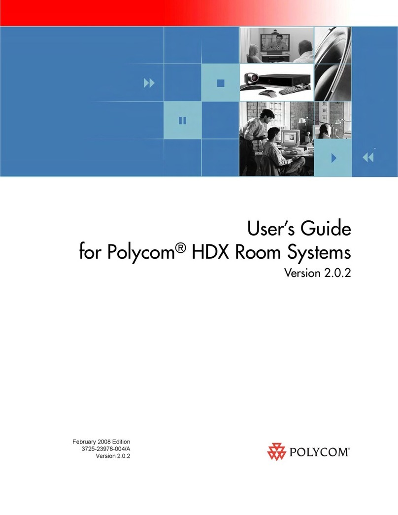 Polycom HDX Series User manual