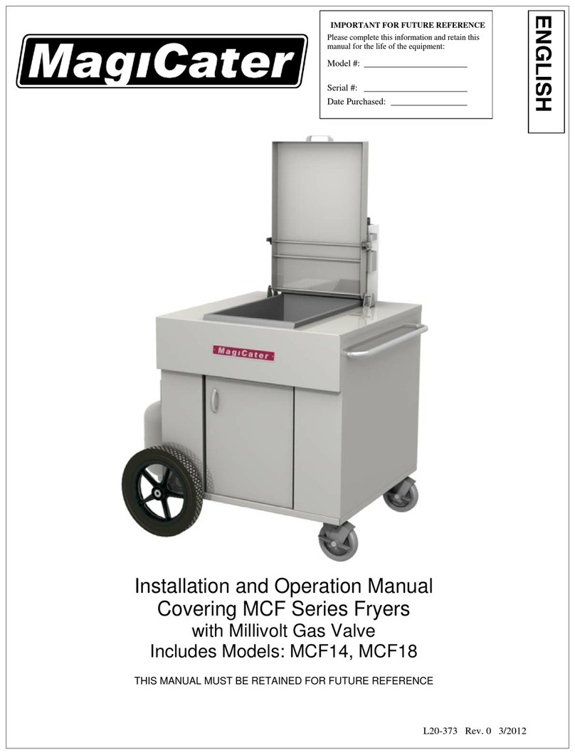 MagiCater MCF14 Installation and operation manual