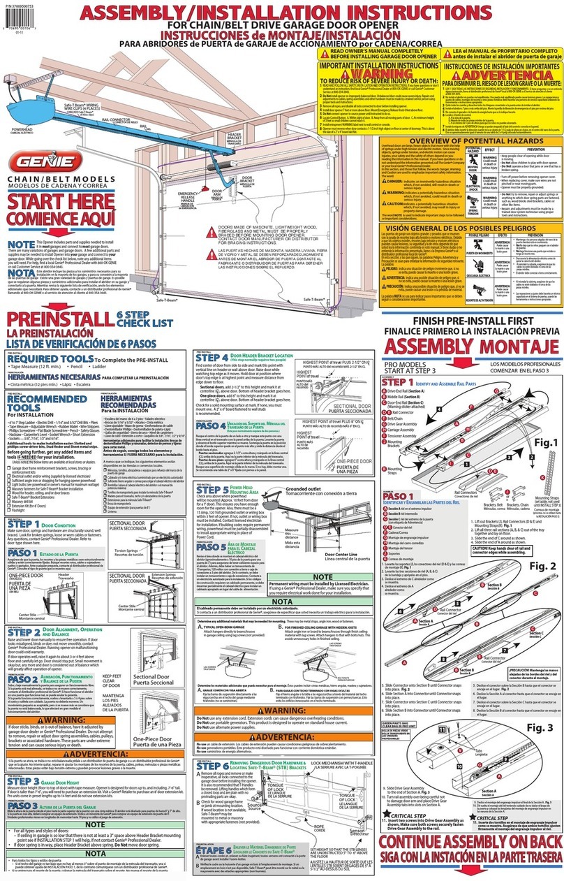 Genie CHAIN Programming manual
