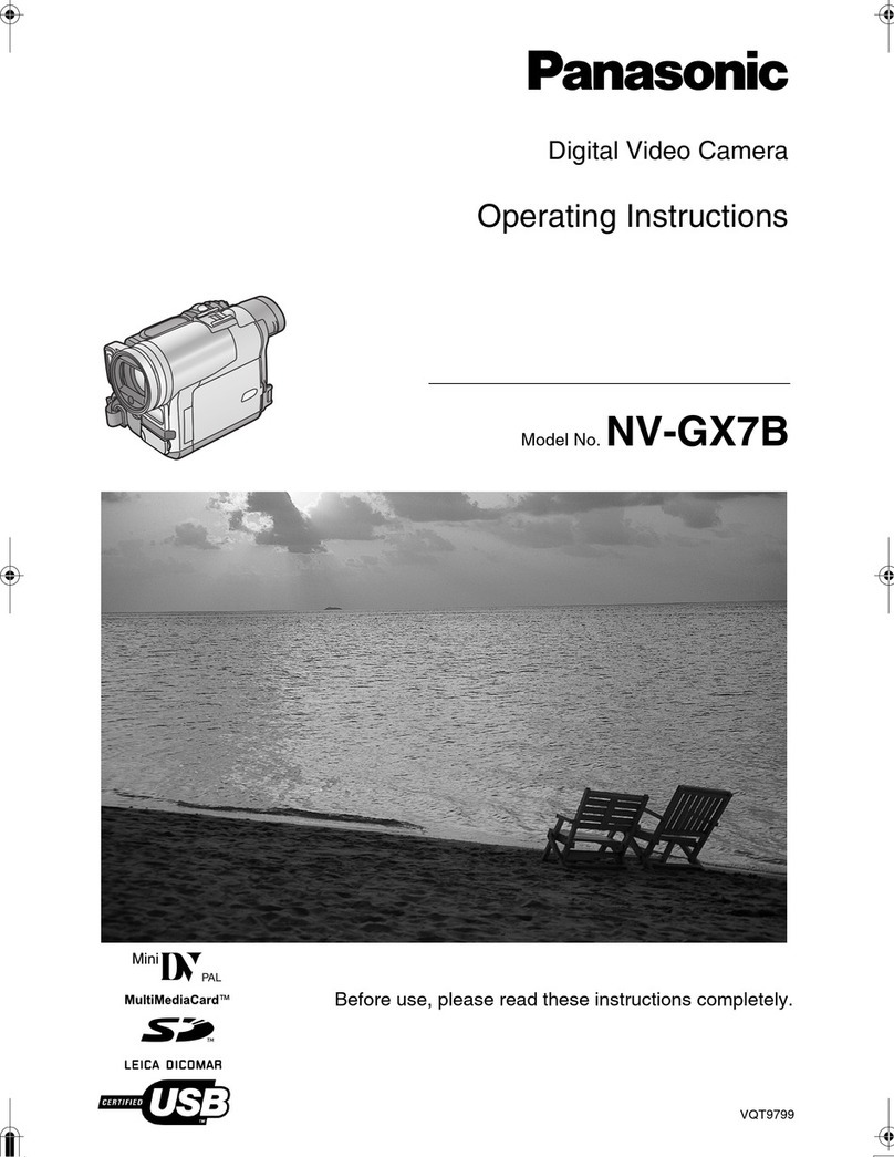 Panasonic NV-GX7B User manual