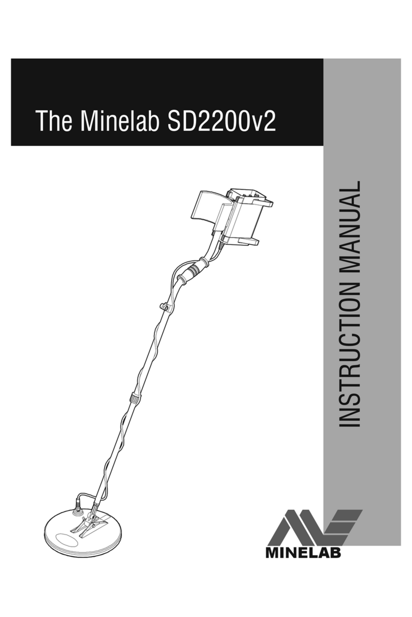 Minelab SD2200V2 User manual Minelab SD2200V2 User manual