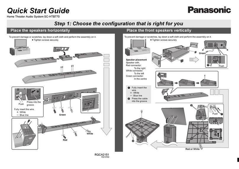 Panasonic SC-HTB770 User manual