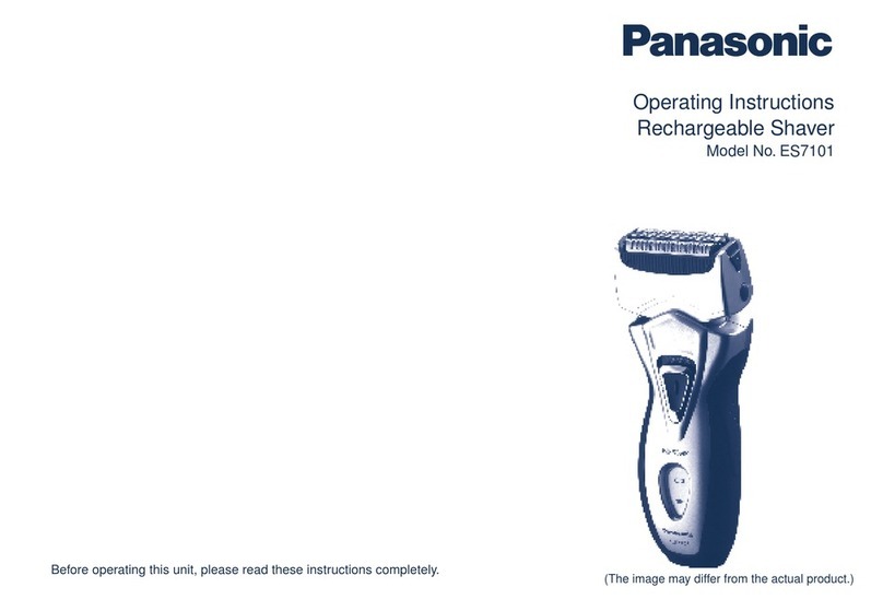 Panasonic ES-7101 operating instructions