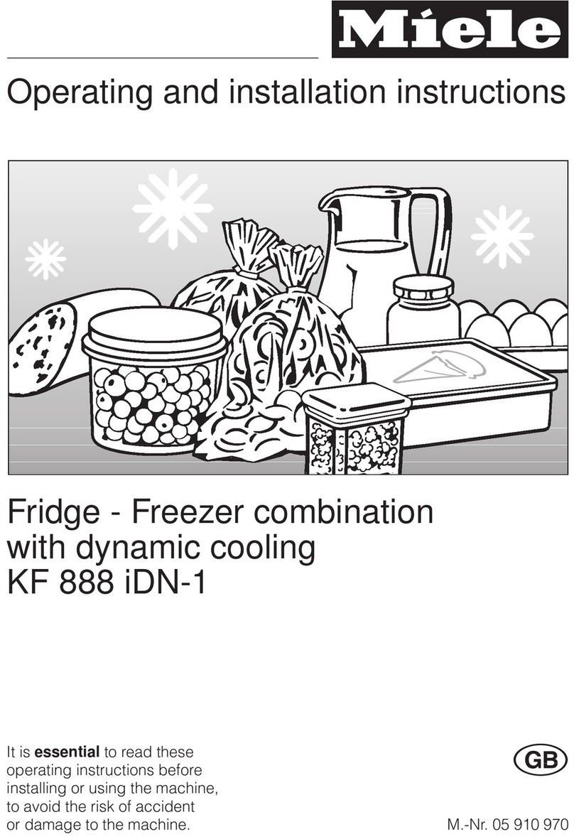 Miele KF 888 iDN-1 User manual