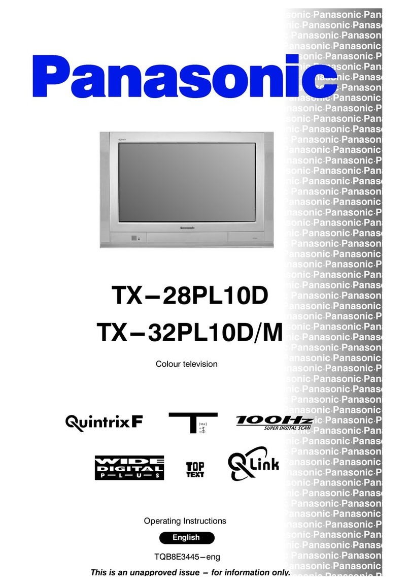Panasonic TX-28PL10D User manual