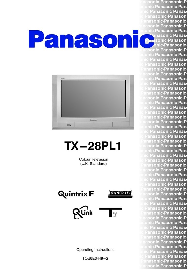 Panasonic TX-28PL1 User manual