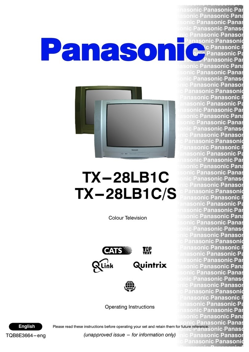 Panasonic TX-28LB1C User manual