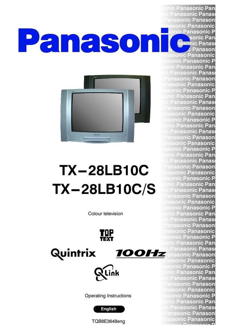 Panasonic TX-28LB10C User manual Panasonic TX-28LB10C User manual