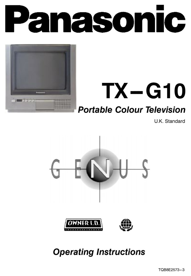 Panasonic Genus TX-G10 User manual