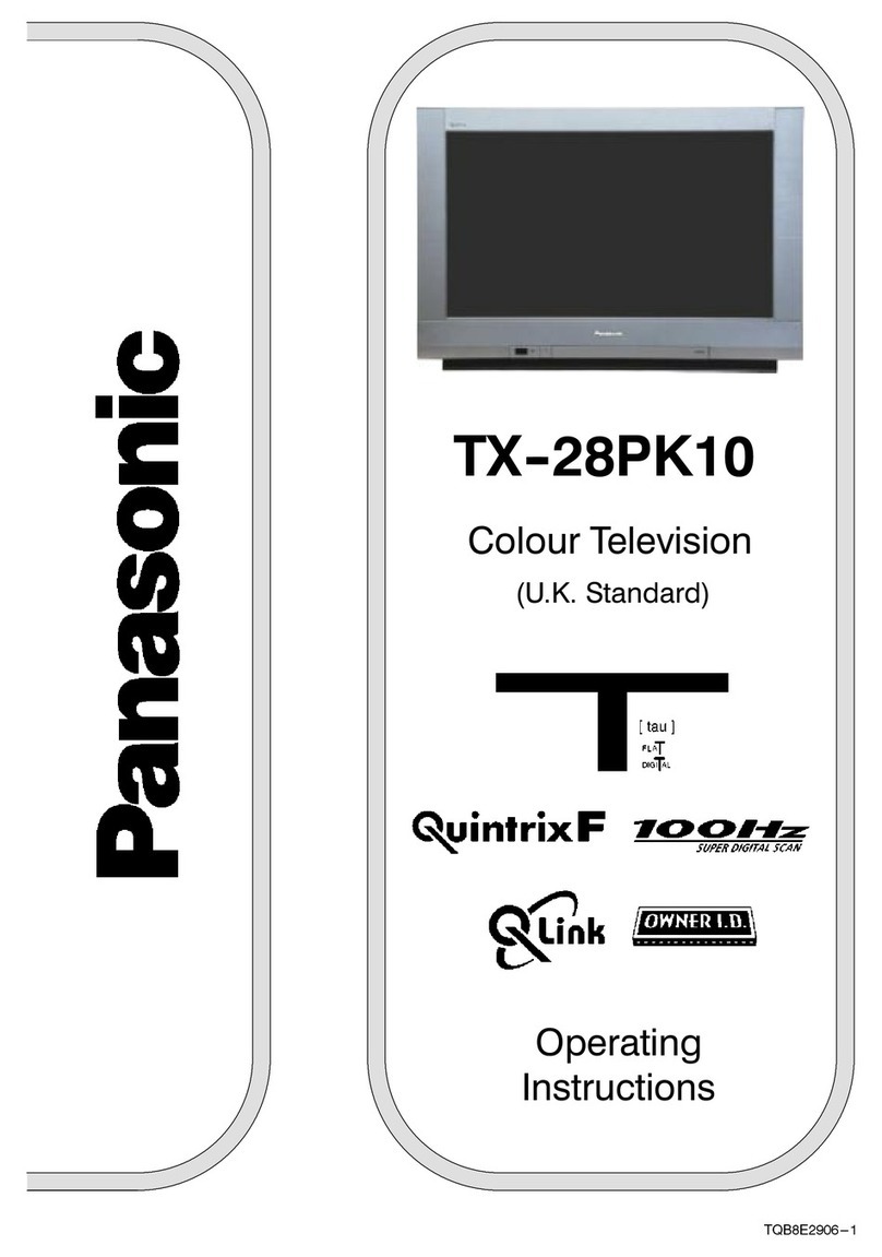 Panasonic QuintrixF TX-28PK10 User manual