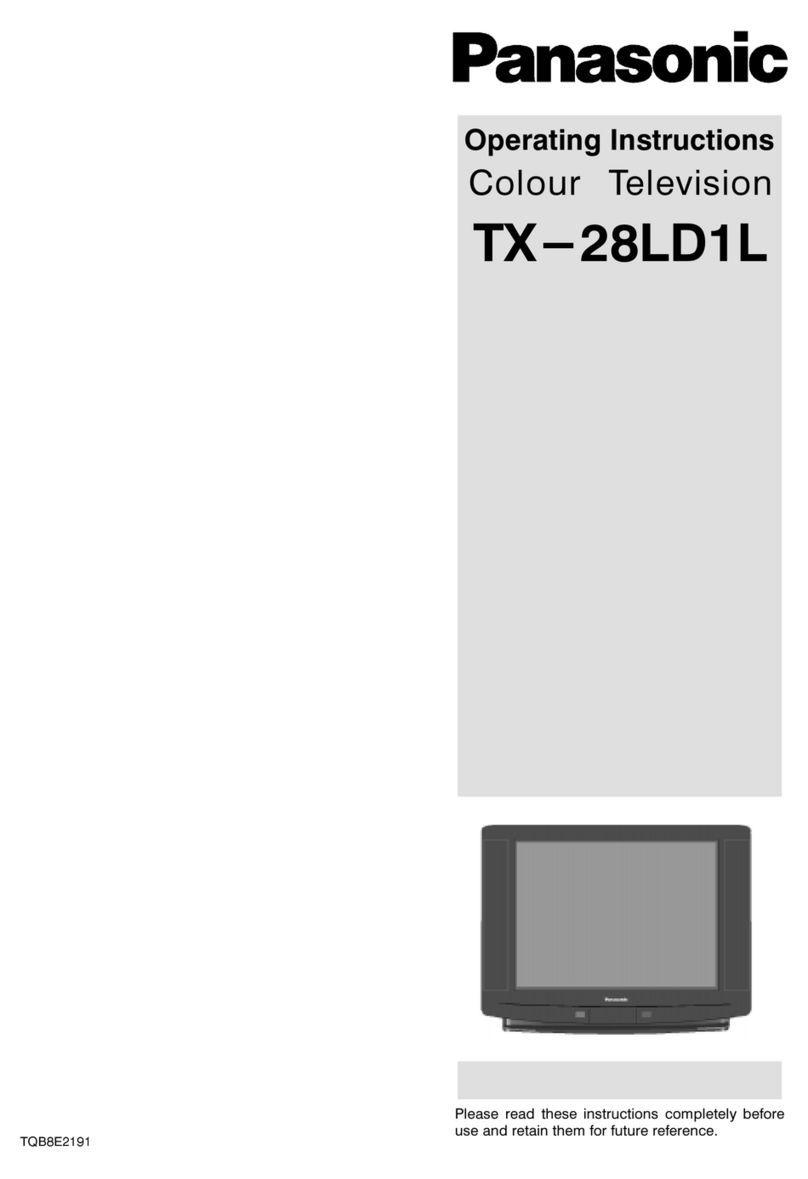 Panasonic TX-28LD1L User manual