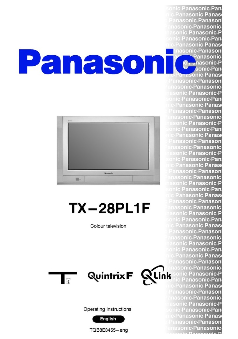 Panasonic TX-28PL1F User manual Panasonic TX-28PL1F User manual