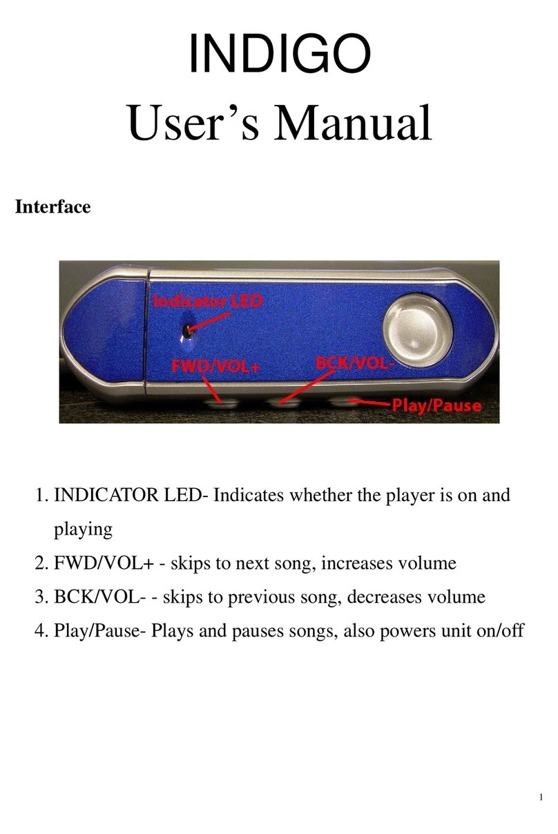 Mach Speed INDIGO user manual