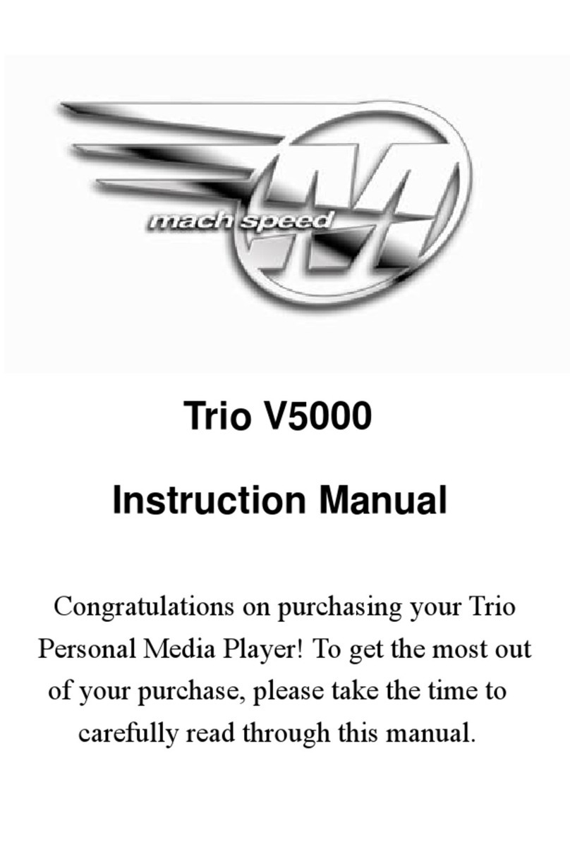 Mach Speed Trio V5000 User manual