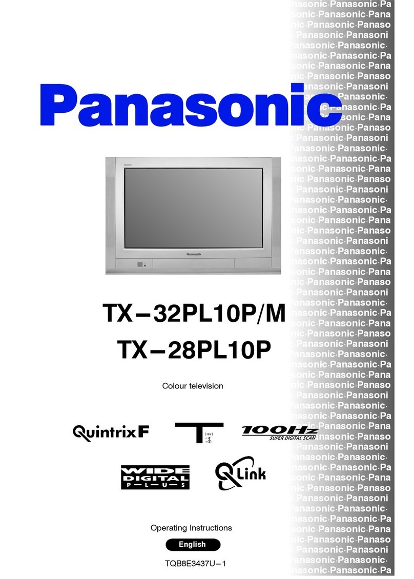 Panasonic TX-28PL10P User manual Panasonic TX-28PL10P User manual
