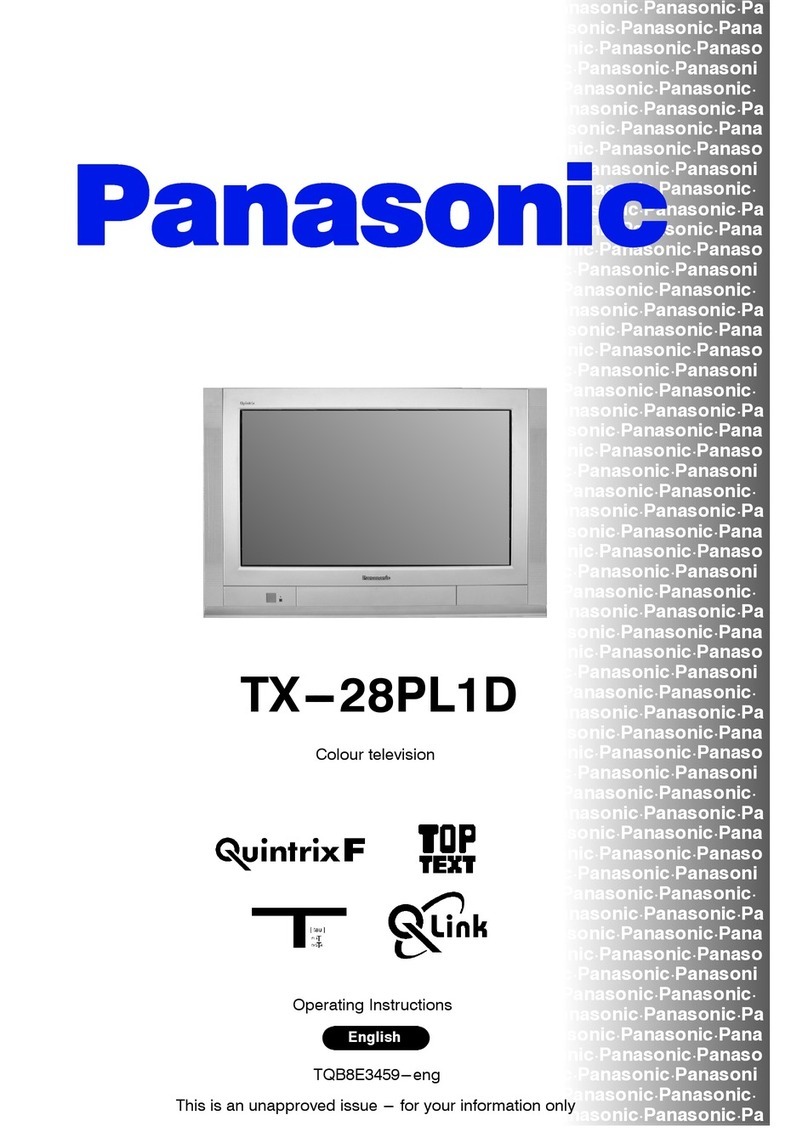 Panasonic TX-28PL1D User manual