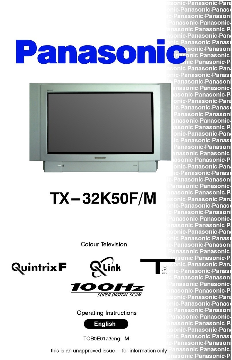 Panasonic TX-32K50FM User manual Panasonic TX-32K50FM User manual