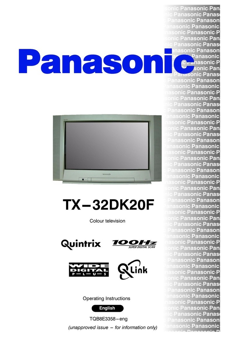 Panasonic TX-32DK20F User manual Panasonic TX-32DK20F User manual