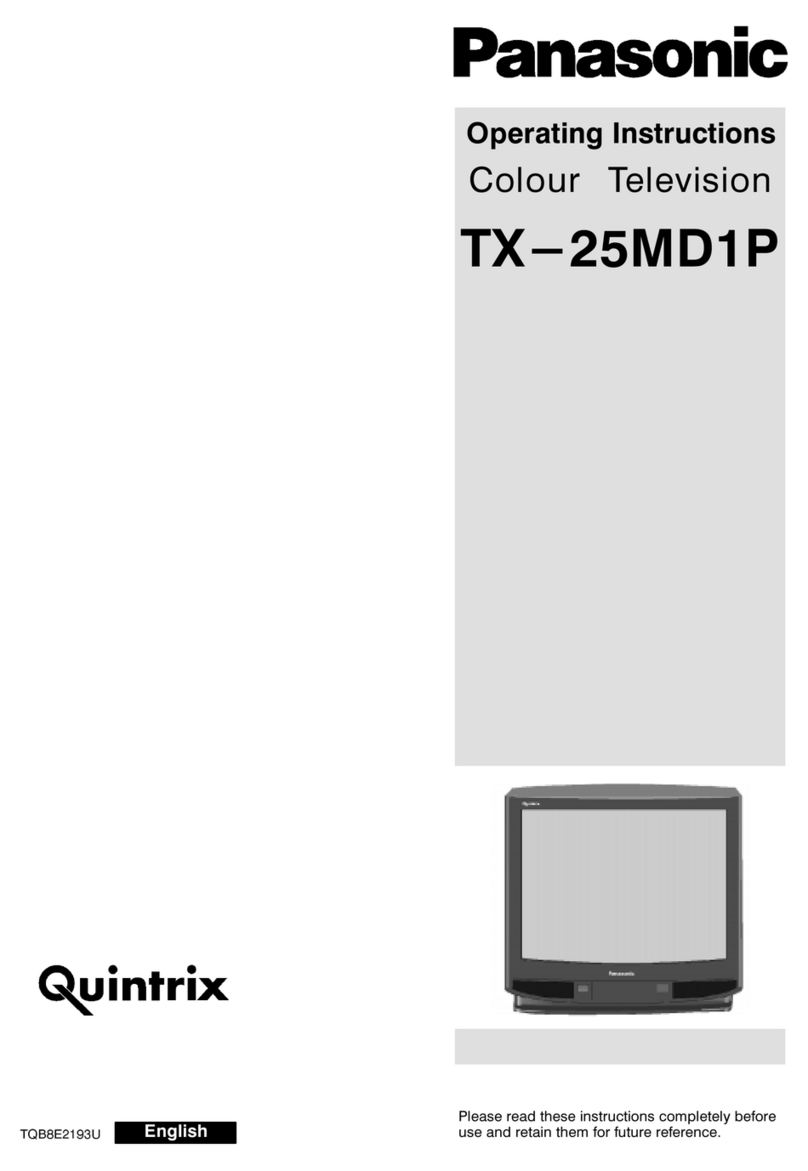 Panasonic TX-25MD1P User manual Panasonic TX-25MD1P User manual
