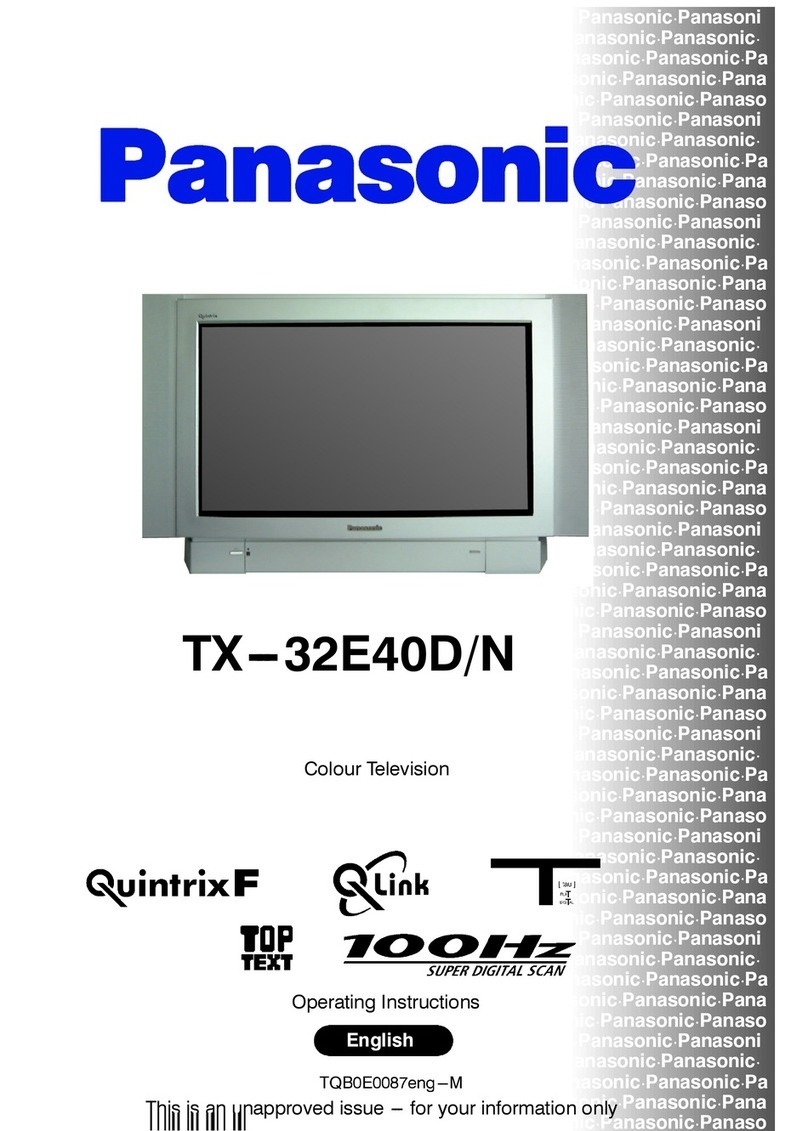 Panasonic TX-32E40DN User manual