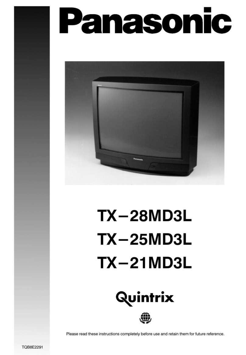 Panasonic TX-25MD3L User manual