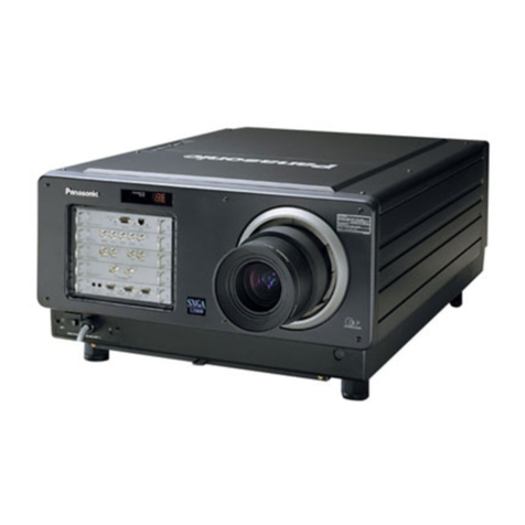 Panasonic PT-D9510E operating instructions