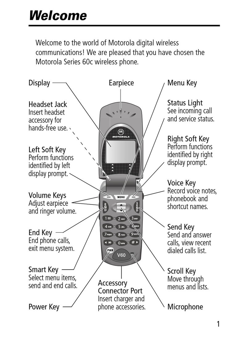 Motorola 60C series User manual