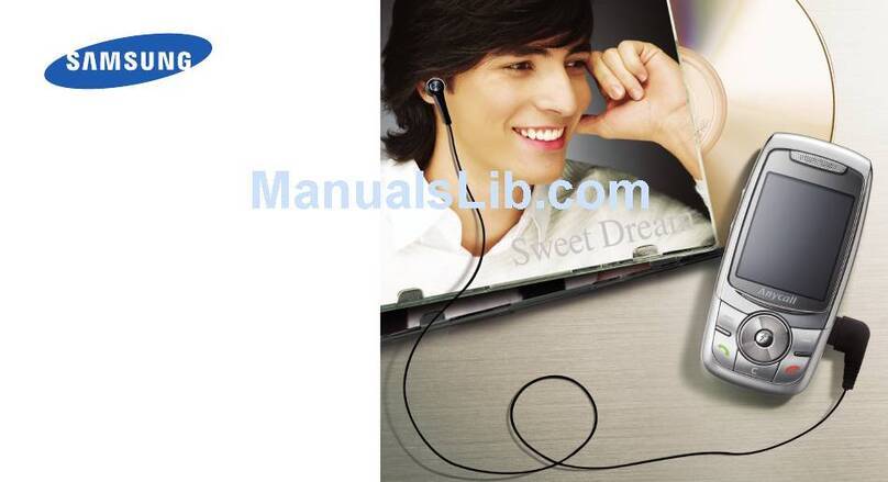 Samsung SGH-E768 User manual