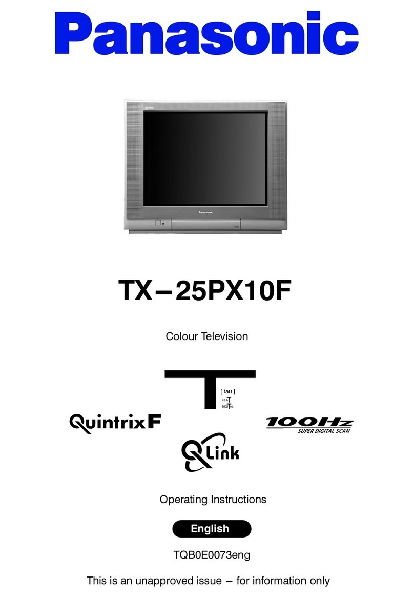 Panasonic TX-25PX10F User manual