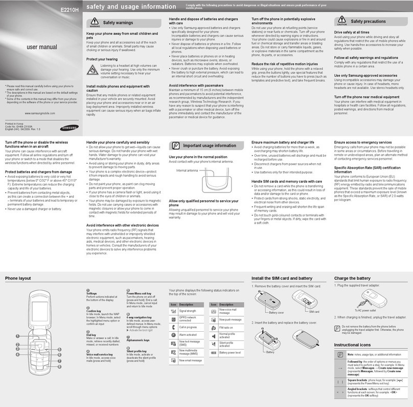 Samsung E2210H user manual