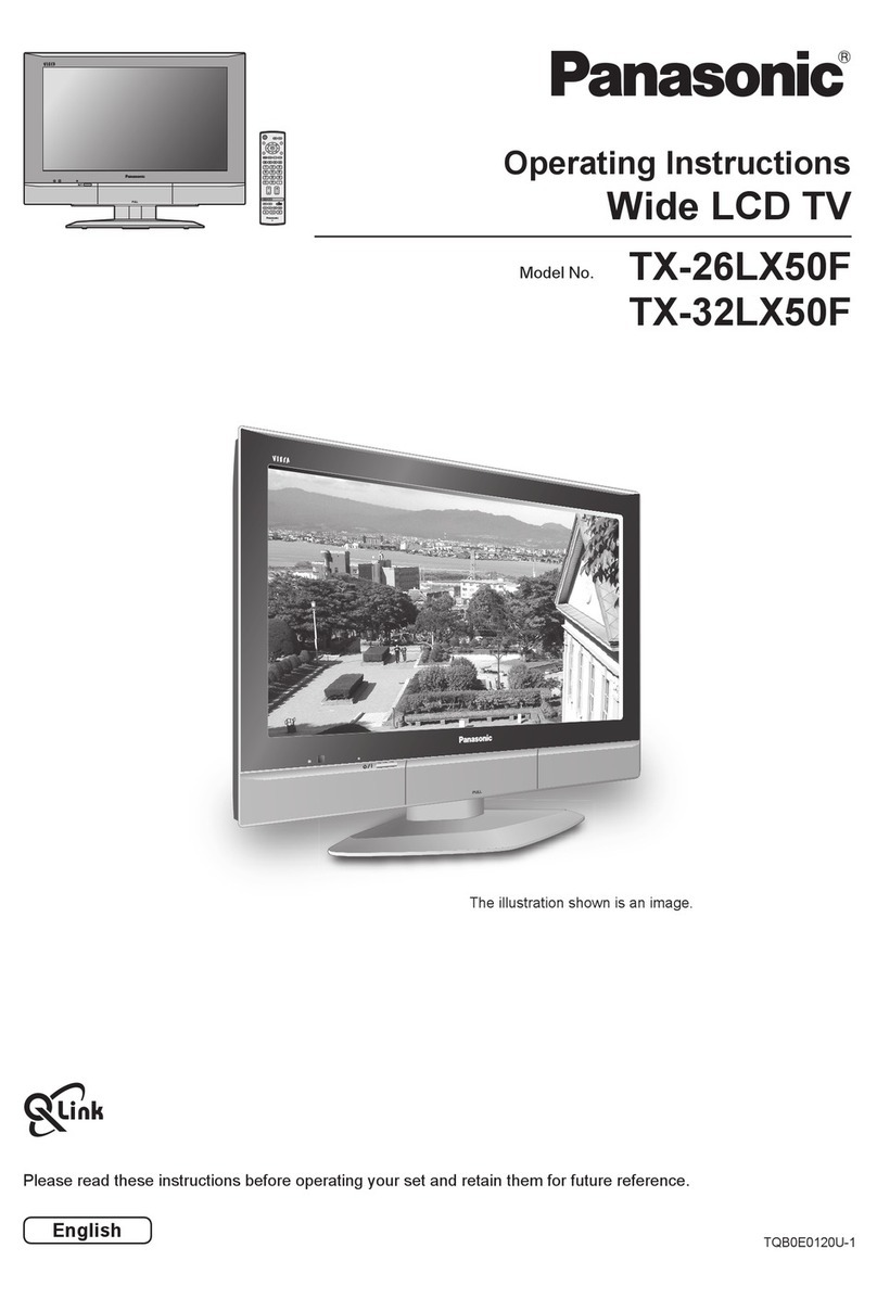Panasonic TX-26LX50F User manual