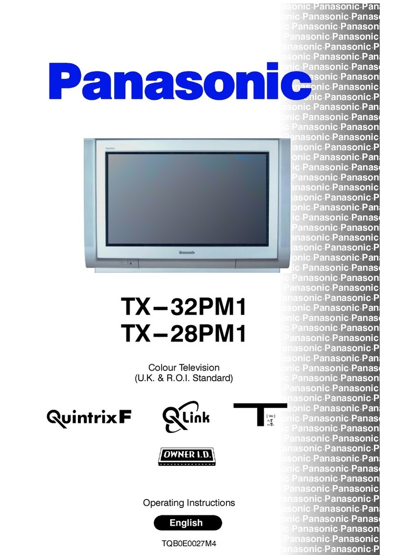 Panasonic TX-28PM1 operating instructions