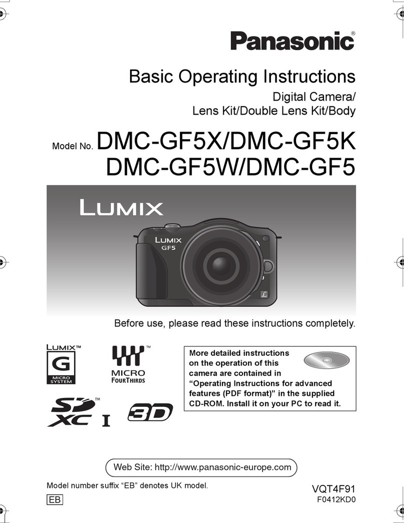 Panasonic Lumix DMC-GF5X Technical specifications