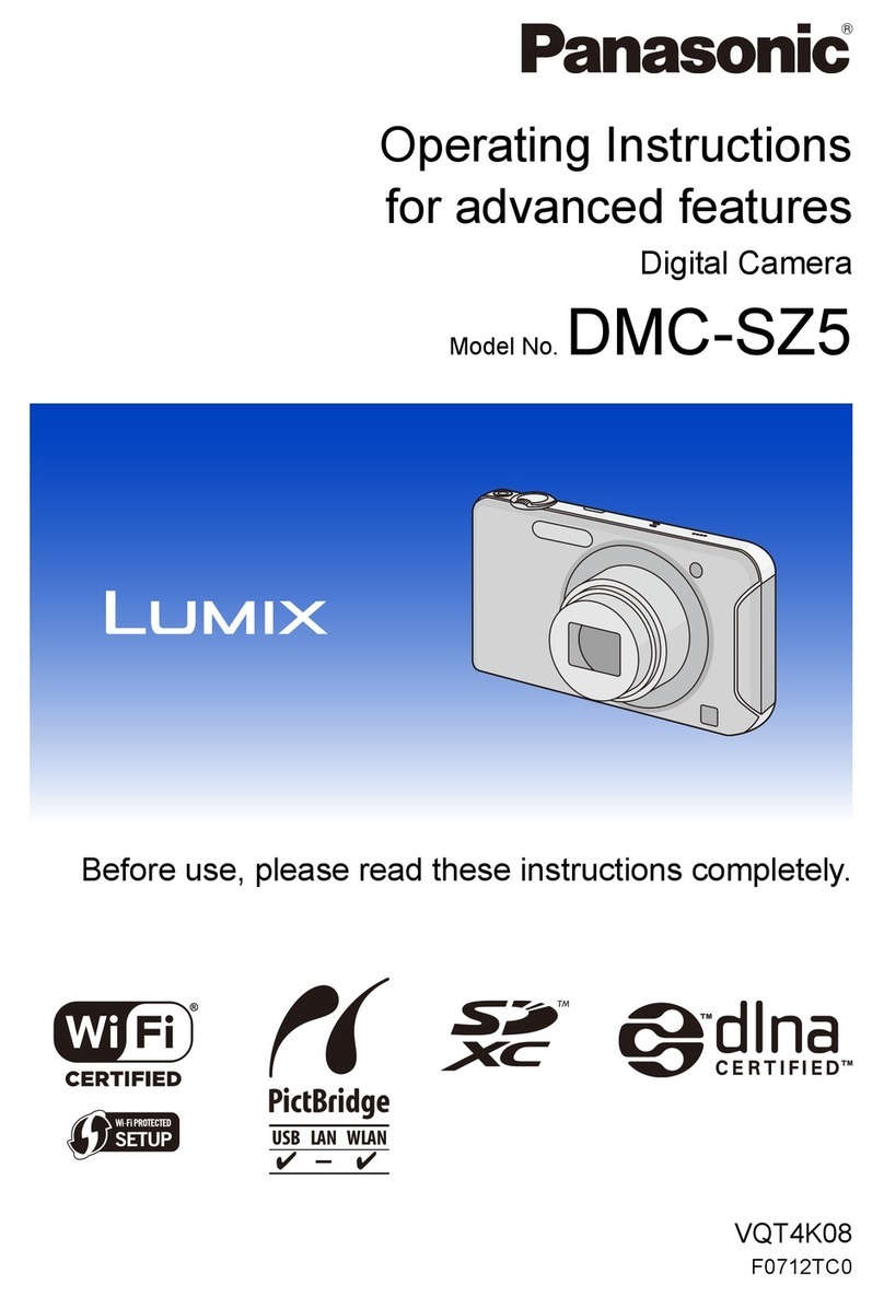 Panasonic Lumix DMC-SZ5 User manual