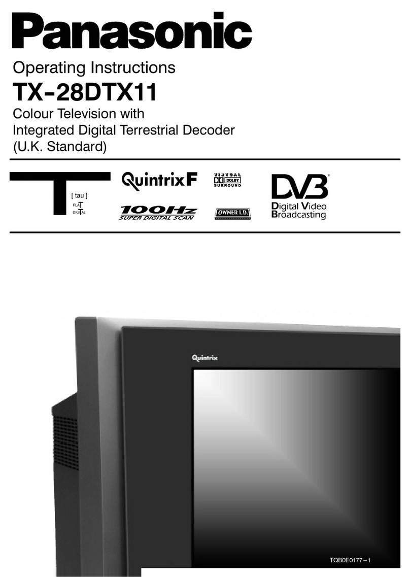 Panasonic TX-28DTX11 User manual