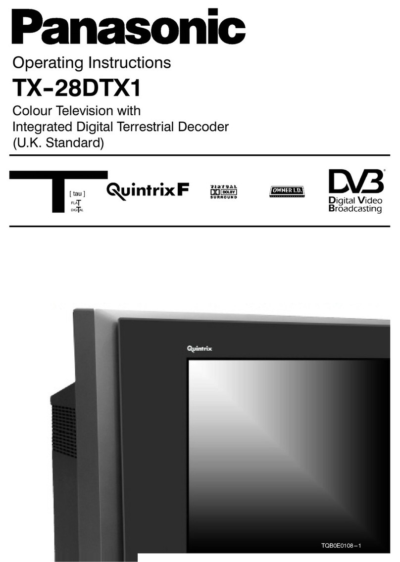 Panasonic TX-28DTX1 User manual