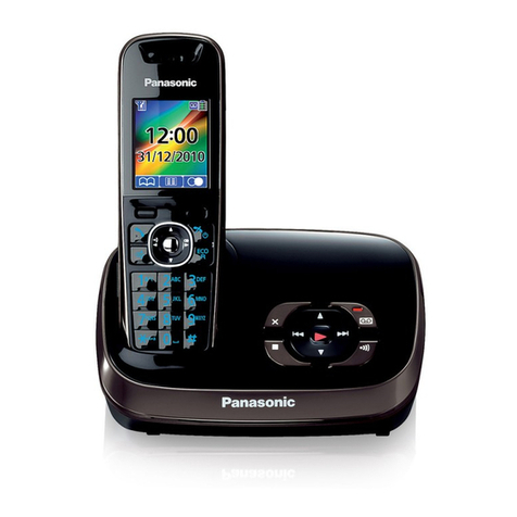 Panasonic KXTG8521E operating instructions