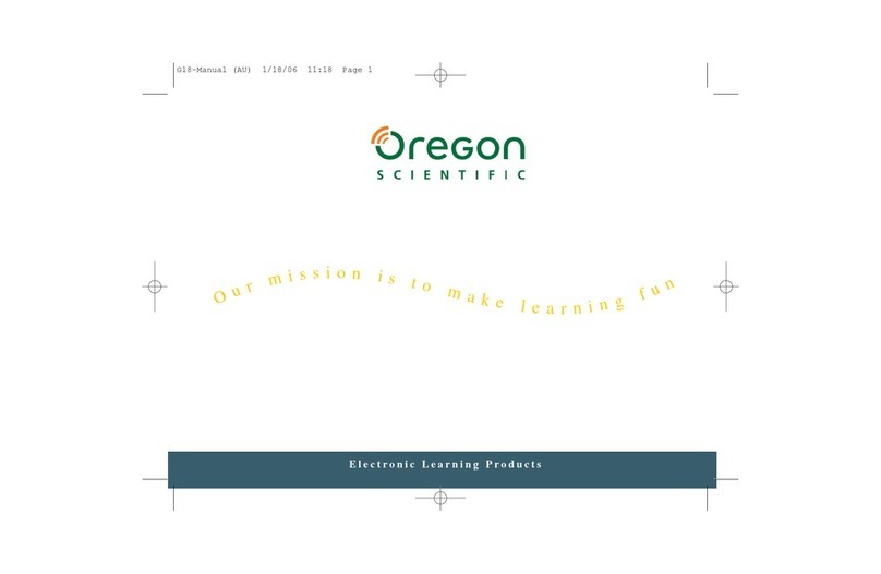 Oregon Scientific Accelerator Power Desktop User manual