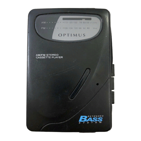Optimus Sports SCP-100 owner's manual