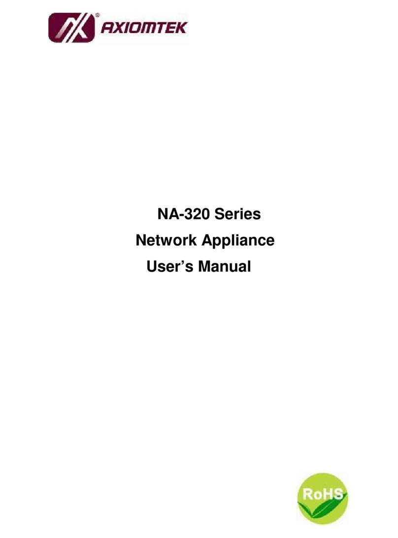 AXIOMTEK NA-320 Series User manual