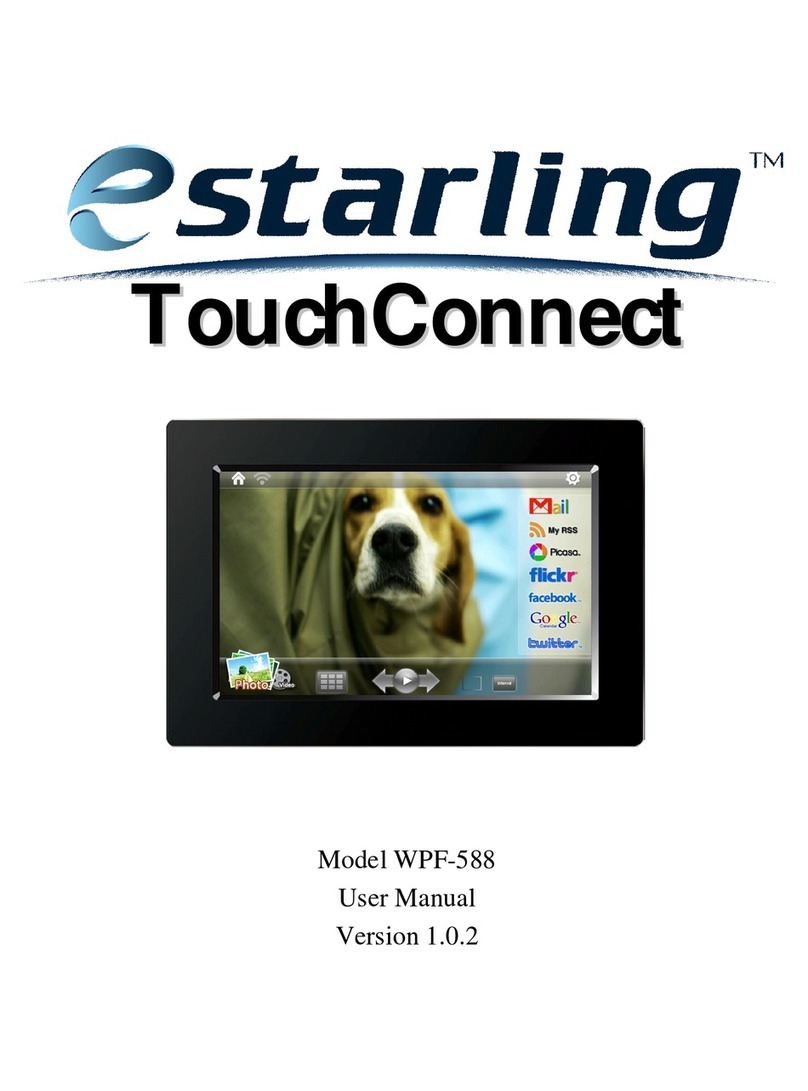 Estarling TouchConnect WPF-588 user manual