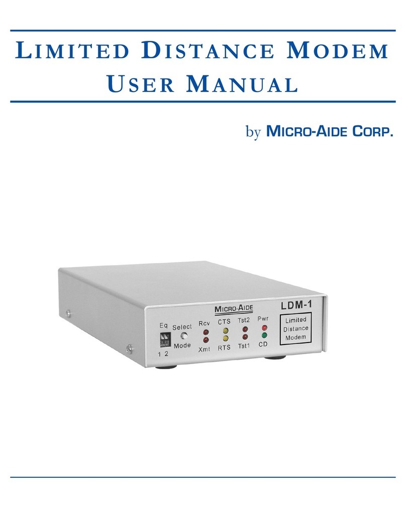 Micro-Aide LDM-1 standlalone User manual