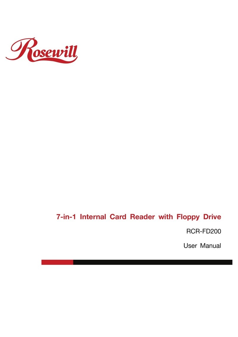 Rosewill RCR-FD200 User manual