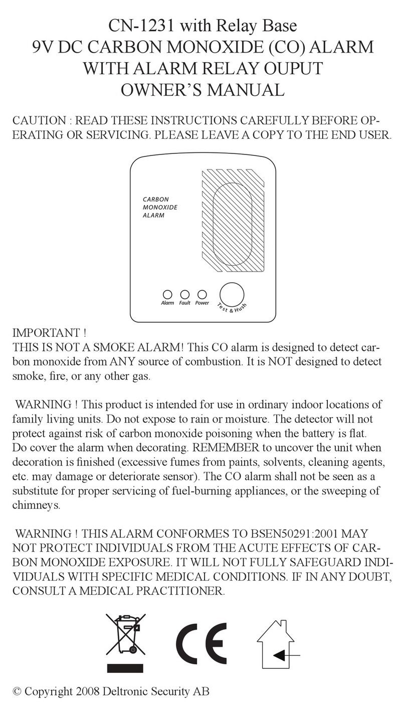 Deltronic Security CN-1231 User manual