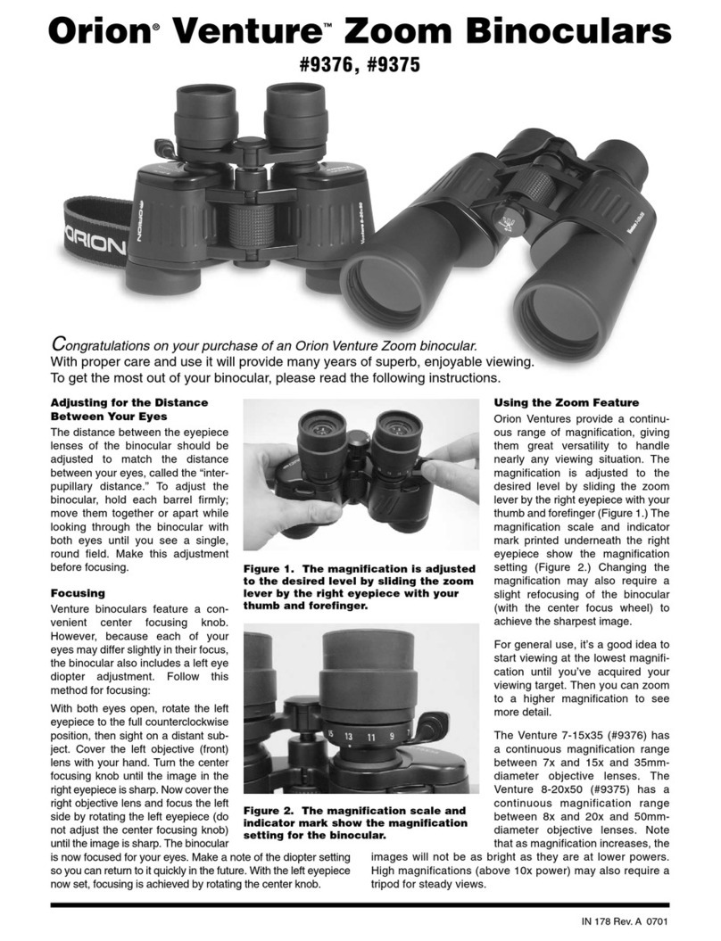 ORION TELESCOPES & BINOCULARS Venture 9376 Instruction