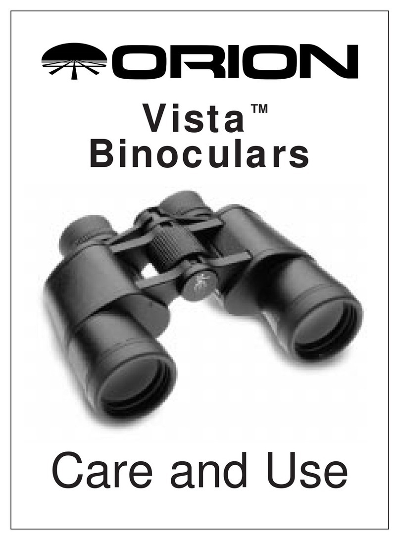 ORION TELESCOPES & BINOCULARS VISTA Instruction ORION TELESCOPES & BINOCULARS VISTA Instruction