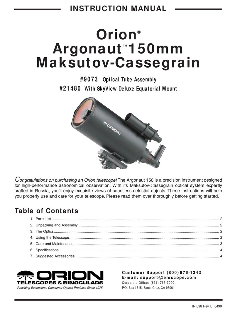 Orion Argonaut 150mm 9073 User manual